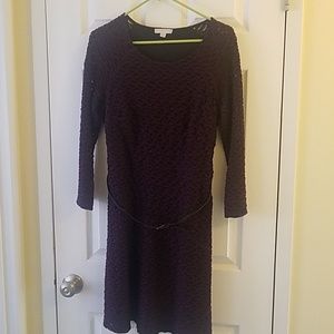 New York & Co. Stretch purple dress